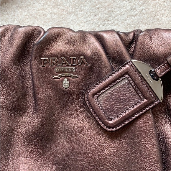 Prada leather shoulder bag - Picture 2 of 9